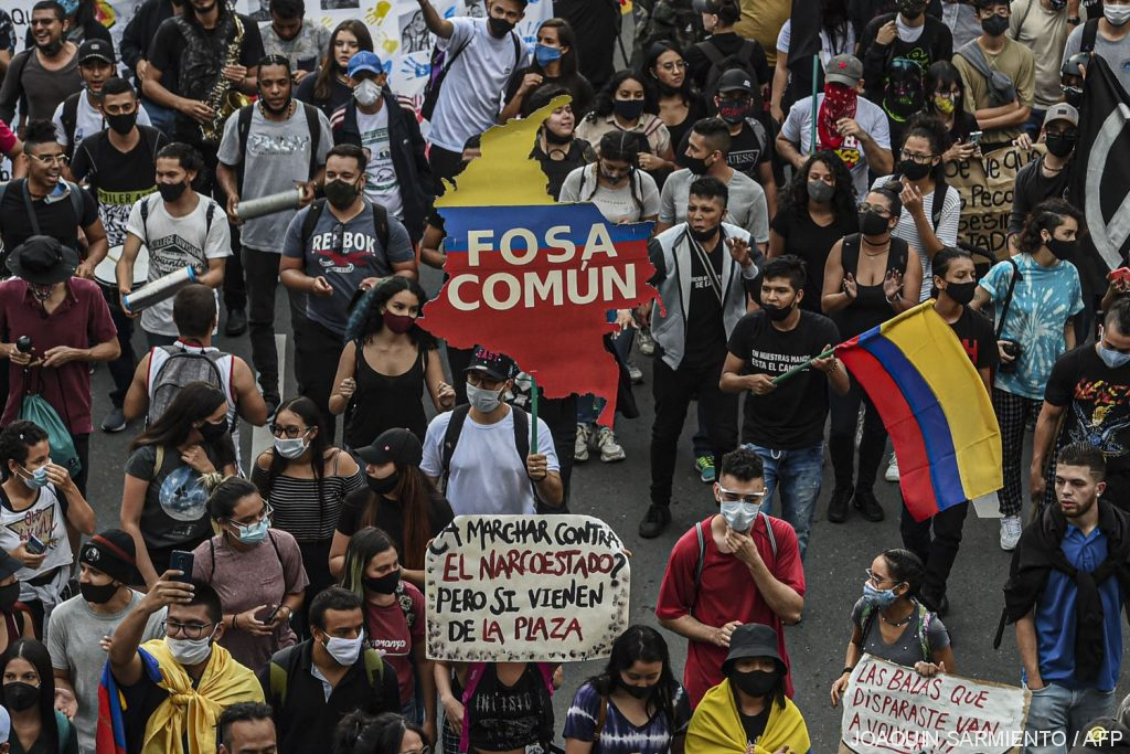 La reactivación de la protesta social en Colombia desde los movimientos