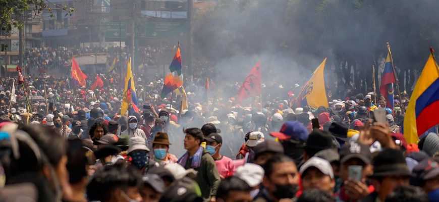 Protestas en Ecuador: entre la represión, la crisis y la incertidumbre